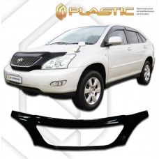 Дефлектор капота (exclusive) Lexus RX (Classic черный)  2003-2009