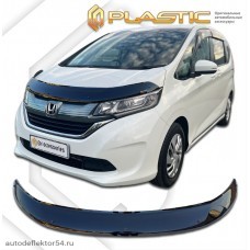 Дефлектор капота Honda Freed II поколение, минивэн (Classic черный)