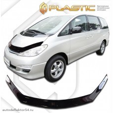 Дефлектор капота Toyota Estima (Classic черный) 2100-2005