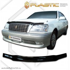 Дефлектор капота Toyota Crown (Classic черный) 1999-2003