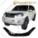 Дефлектор капота Toyota Rav4 3-door (Classic черный)