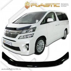 Дефлектор капота Toyota Vellfire (Classic черный) 2008–2015