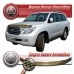 Дефлектор капота Toyota Land Cruiser 200 (Classic черный)