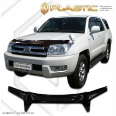 Дефлектор капота (exclusive) Toyota Hilux Surf (Classic черный) 2002-2005