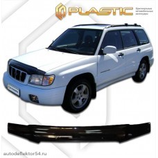 Дефлектор капота Subaru Forester (Classic черный) 2000-2002