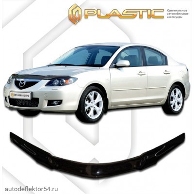 Дефлектор капота Mazda 3 седан 2004-2009