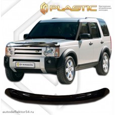 Дефлектор капота Land Rover Discovery 3 (Classic черный) 2004-2008