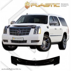 Дефлектор капота Cadillac Escalade (Classic черный) 2007–2014