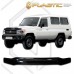 Дефлектор капота Toyota Land Cruiser (Classic черный)