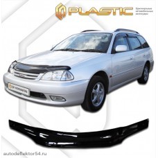 Дефлектор капота Toyota Caldina (Classic черный) 2100-2002