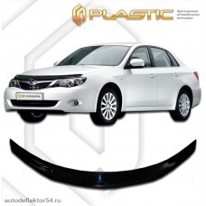 Дефлектор капота Subaru Impreza (Classic черный) 2008-2011