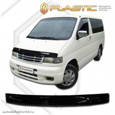 Дефлектор капота Mazda Bongo Friendee (Classic черный) 1995-1999