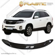 Дефлектор капота Kia Sorento (Classic черный) 2012–н.в.