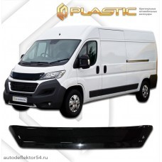 Дефлектор капота Fiat Ducato (Classic черный) 2014–н.в.