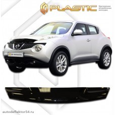 Дефлектор капота Nissan Juke (Classic черный) 2011–н.в.