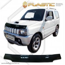 Дефлектор капота Suzuki Jimny (Classic черный) 2002-2012