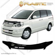 Дефлектор капота Toyota Noah (Classic черный) 2001-2007