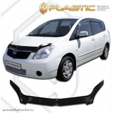 Дефлектор капота Toyota Spacio (Classic черный) 2001-2007