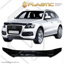 Дефлектор капота Audi Q5 (Classic черный) 2008–2012