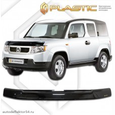 Дефлектор капота Honda Element (Classic черный) 2008-2010