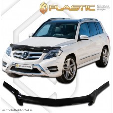 Дефлектор капота Mercedes-Benz GLK (Classic черный) 2012