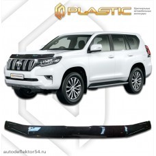 Дефлектор капота Toyota Land Cruiser Prado (Classic черный) 2017–н.в.