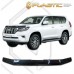 Дефлектор капота Toyota Land Cruiser Prado (Classic черный)