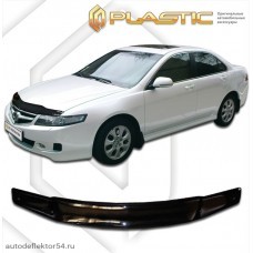 Дефлектор капота Honda Accord (Classic черный) 2006-2008