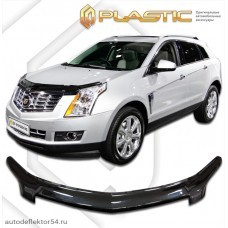 Дефлектор капота (exclusive) Cadillac SRX (Classic черный) 2009–н.в.