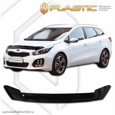 Дефлектор капота Kia Ceed SW (Classic черный) 2012–н.в.