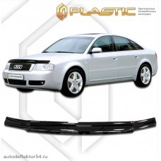 Дефлектор капота Audi A6 (Classic черный) 2001-2005