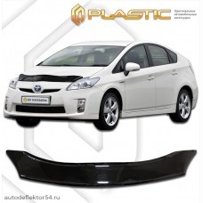 Дефлектор капота Toyota Prius (Classic черный) 2009–2016