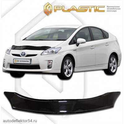 Дефлектор капота Toyota Prius (Classic черный)