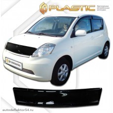 Дефлектор капота Toyota Passo (Classic черный) 2004–2010