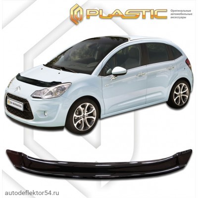 Дефлектор капота Citroen C3 хэтчбэк 5 Door 2009–2013