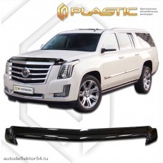 Дефлектор капота Cadillac Escalade (Classic черный) 2014–н.в.