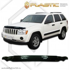 Дефлектор капота Jeep Grand Cherokee (Classic черный) 2005-2010