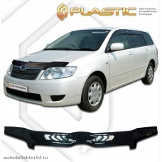 Дефлектор капота Toyota Corolla Fielder (Classic черный) 2004-2006