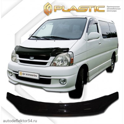 Дефлектор капота Toyota Hiace Regius (Classic черный)