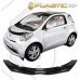 Дефлектор капота Toyota iQ (Classic черный)