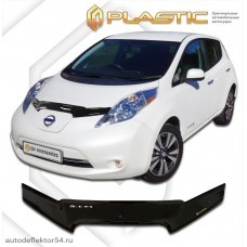 Дефлектор капота Nissan Leaf (Classic черный) 2009-2017