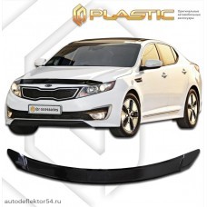 Дефлектор капота Kia Optima (Classic черный) 2010–н.в.