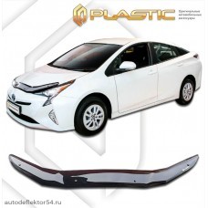 Дефлектор капота Toyota Prius (Classic черный) 2015–н.в.