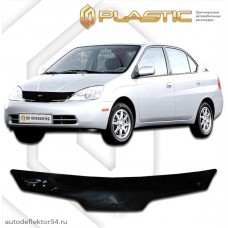 Дефлектор капота Toyota Prius (Classic черный) 1997-2003