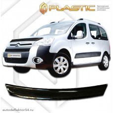 Дефлектор капота Citroen Berlingo (Classic черный) 2009–н.в.