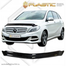 Дефлектор капота Mercedes-Benz B-Classe (Classic черный) 2011–н.в.