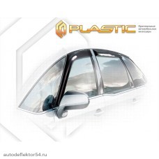 Ветровики дверей Citroen C4 Picasso (Classic полупрозрачный)