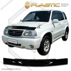 Дефлектор капота Suzuki Grand Vitara (Classic черный) 1998–2006