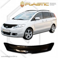 Дефлектор капота Mazda Premacy (Classic черный) 2005