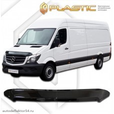 Дефлектор капота Mercedes-Benz Sprinter (Classic черный) 2014–н.в.